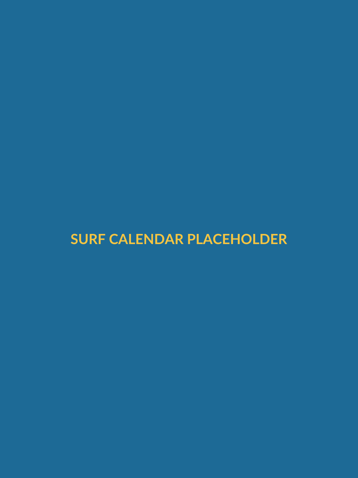 QUIVER surf calendar with twelve surf art prints — placeholder