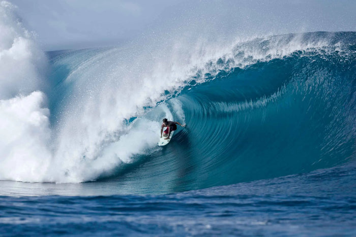Perfection, surf photograph by Sean Davey, North Shore, Hawaii