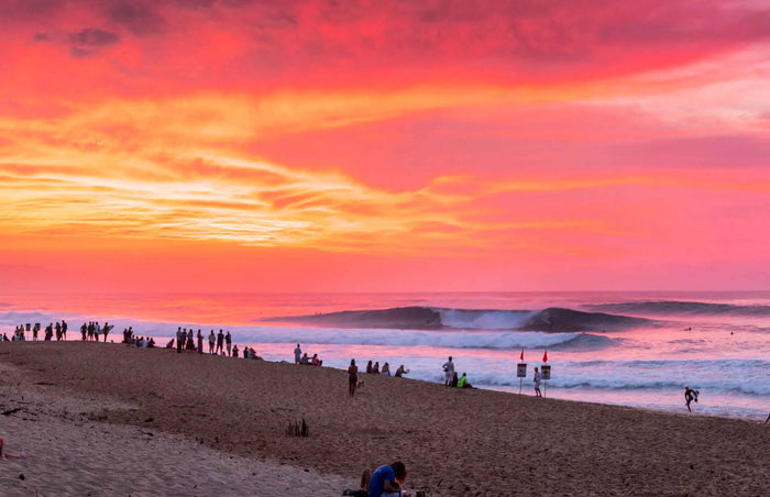 Pipeadelic, Pipeline surf photograph by Sean Davey, North Shore, Hawaii