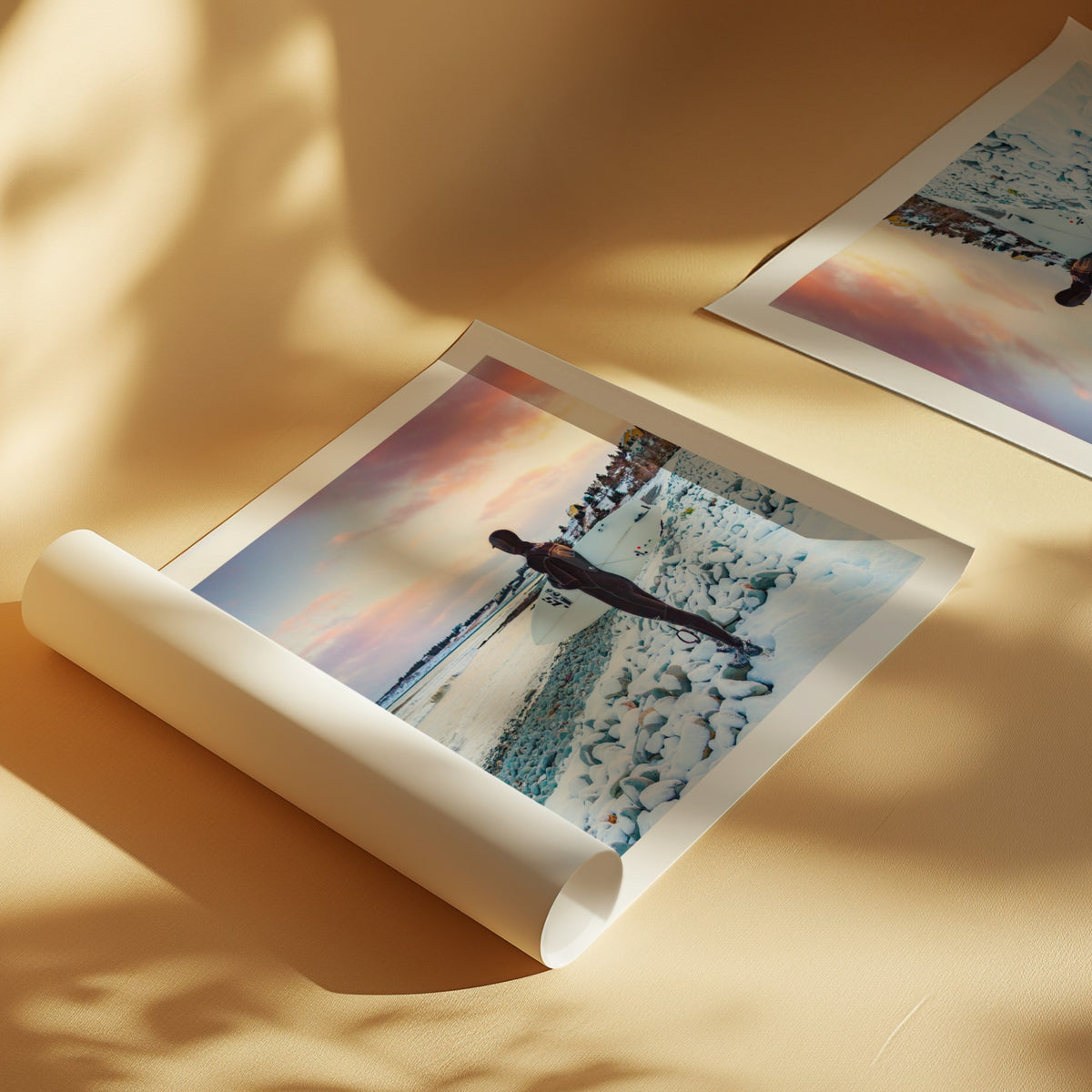 Chilled Vibes, Lawrencetown, Nova Scotia surf photograph by Adam Cornick, unframed print