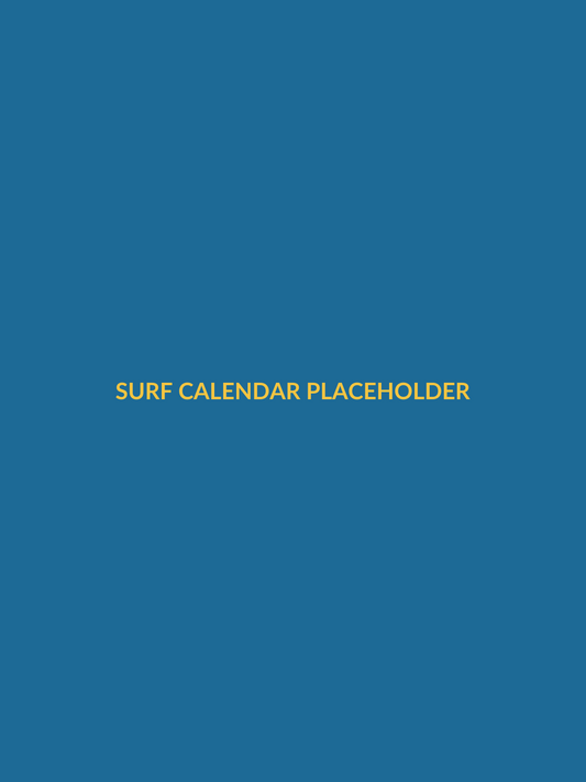 QUIVER surf calendar with twelve surf art prints — placeholder