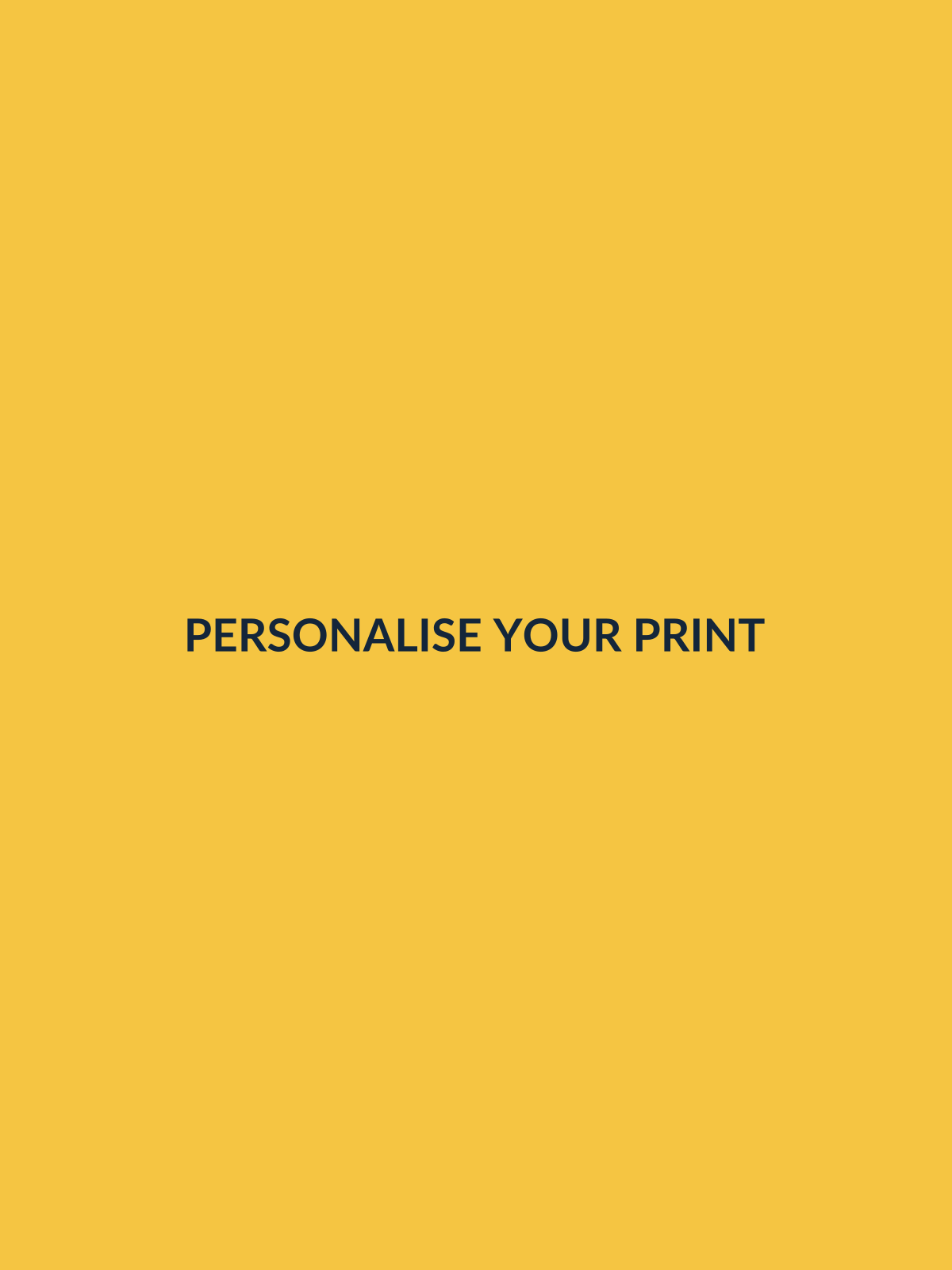 personalised surf print with custom text — add personalisation to any QUIVER print